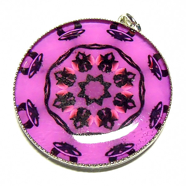 「変容」(円形)《ヒーリング・マンダラ》 2.5cm