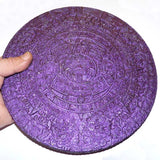 【限定商品】マヤのカレンダー（パープル） 《ボヘミアンオルゴナイト》 23cm