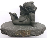 おしゃまな妖精（シュンガイト彫像） 《シュンガイト》 6cm