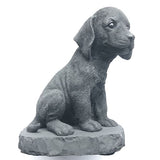 子犬（シュンガイト彫像） 《シュンガイト》 11cm