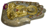 金のブッダ オルゴナイト スタンド付き《ボヘミアンオルゴナイト》約15.5×1cm