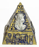 エジプトモチーフの高いピラミッド（ゴールド）《ボヘミアンオルゴナイト》