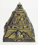 エジプトモチーフの高いピラミッド（ゴールド）《ボヘミアンオルゴナイト》